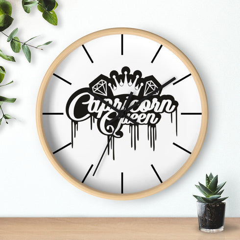 Capricorn Queen Wall clock